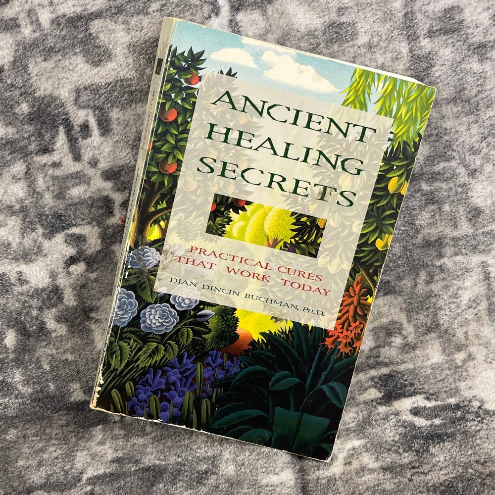 Ottenheimer Ancient Healing Secrets‎ Dian Dincin Buchman Book 1996 Floral Cover